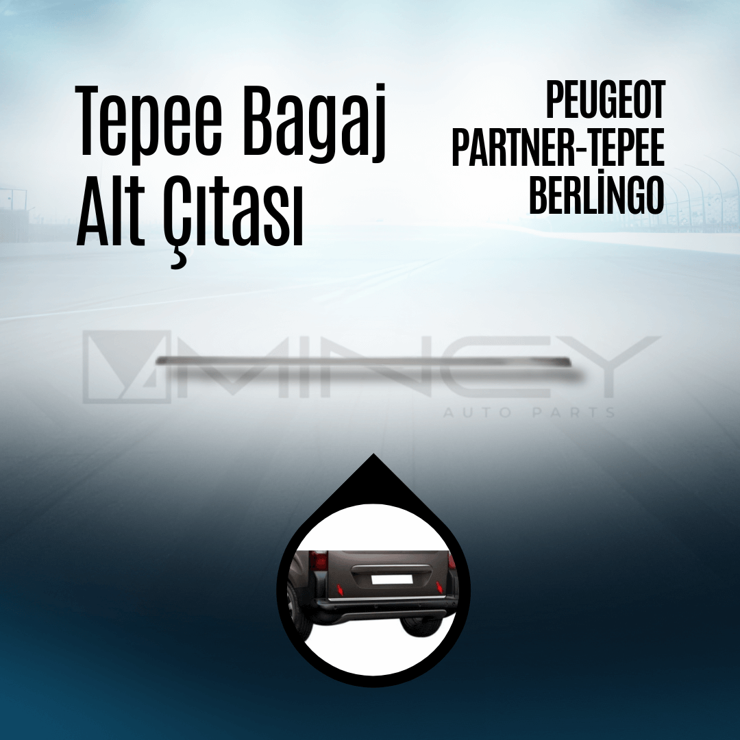 Tepee Bagaj Alt Çıtası Peugeot Partner Tepee Berlingo